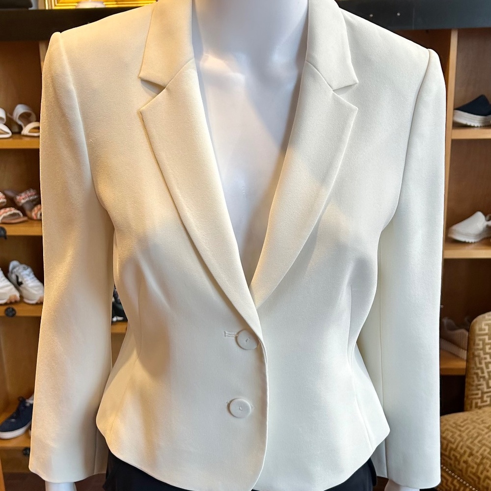 Hobbs Blazer, Ivory, Size 6